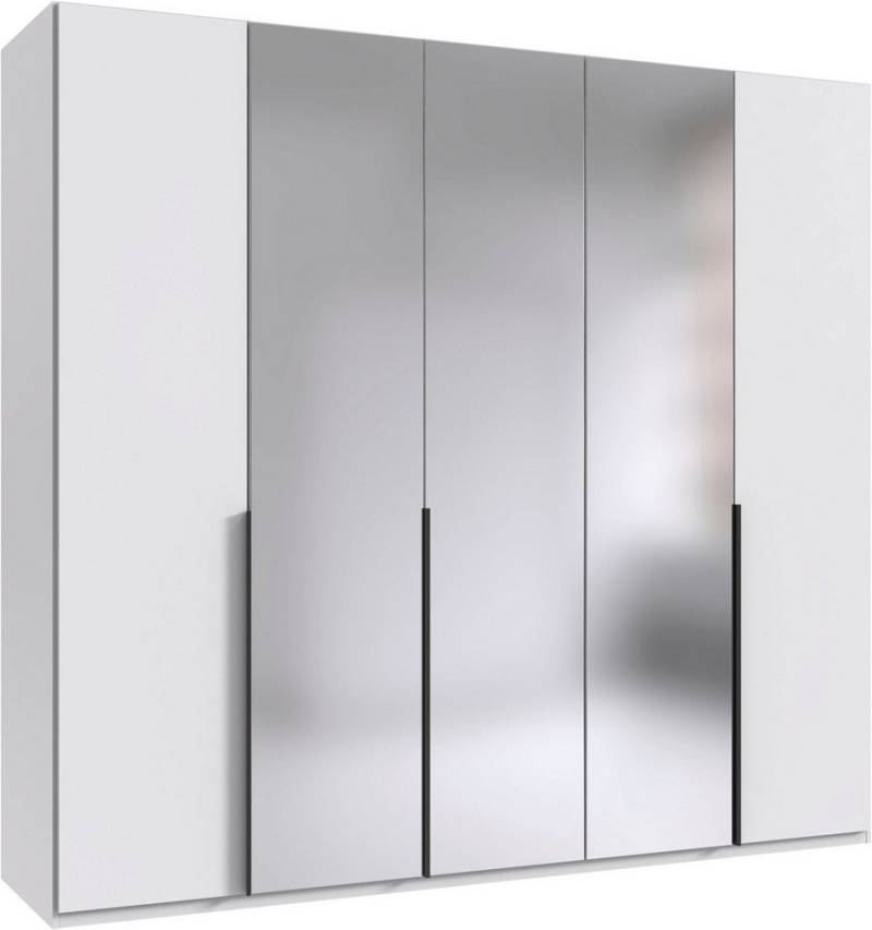 Wimex Kleiderschrank Mugano,in 8 Breiten,3 Höhen,2 Tiefen, viele Farben, Made in Germany (in Basic oder Premium Ausstattung) mit langen oder kurzen Griffen aus Metall, mit oder ohne Spiegel von Wimex