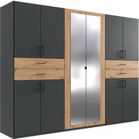 Wimex Drehtürenschrank "Taiga Kleiderschrank mit Spiegel", mit Schubladen auf bequemer Höhe Wimex Drehtürenschrank "Taiga Kleiderschrank mit Spiegel", mit Schubladen auf bequemer Höhe von Wimex