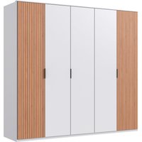 Wimex Drehtürenschrank "Tunis", inklusive Kranzleiste, Türen in Lamellen Optik von Wimex