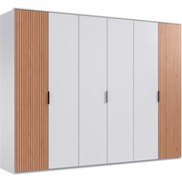 Wimex Drehtürenschrank "Tunis", inklusive Kranzleiste, Türen in Lamellen Optik von Wimex