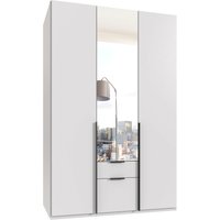 Wimex Kleiderschrank "Mugano, in vielen Breiten, 208 oder 236cm hoch, Made in Germany", (mit langen oder kurzen Griffen aus Metall), wahlweise mit oder ohne Spiegel, mit Schubladen von Wimex
