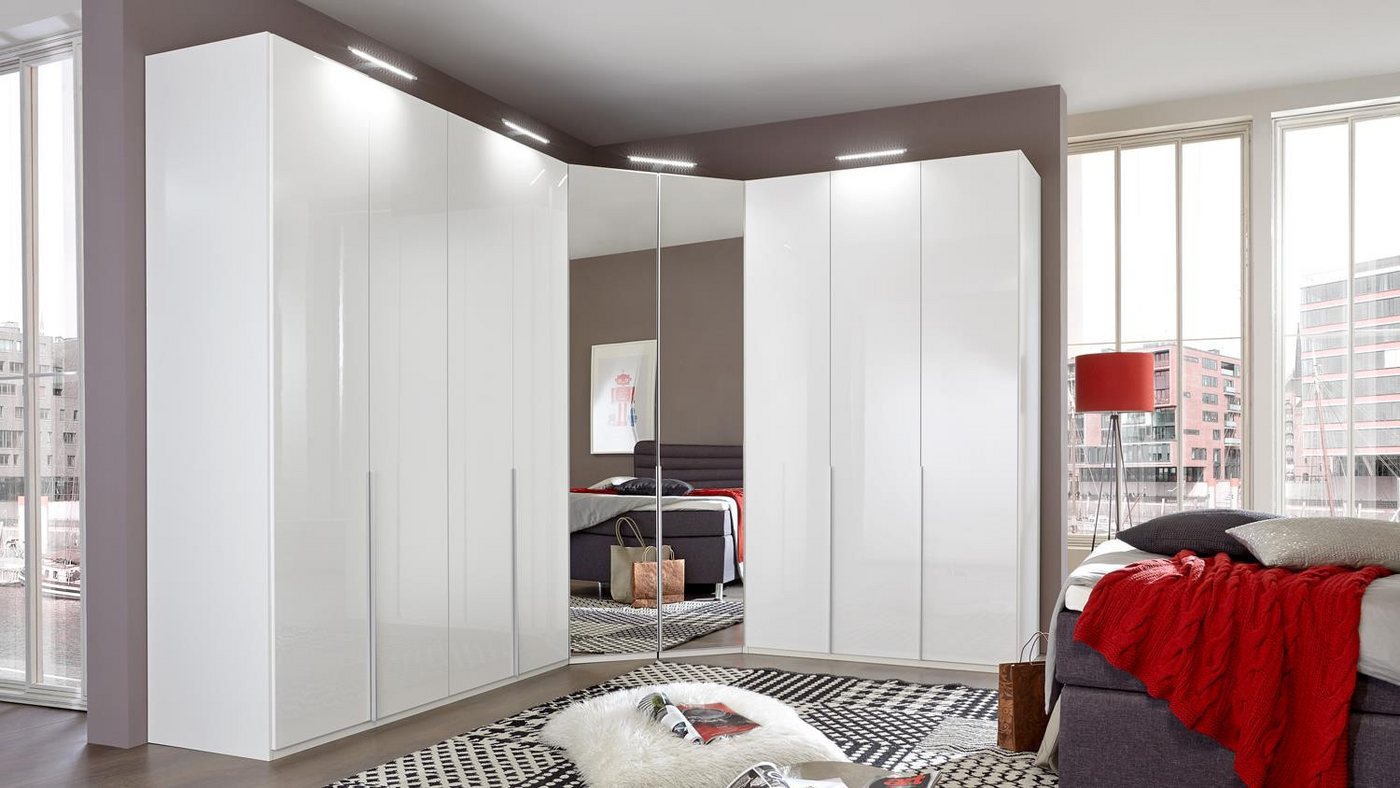 Wimex Eckkleiderschrank Eckschrank New York D 255x300 cm Softwhite mit Spiegel Wimex Eckkleiderschrank Eckschrank New York D 255x300 cm Softwhite mit Spiegel von Wimex