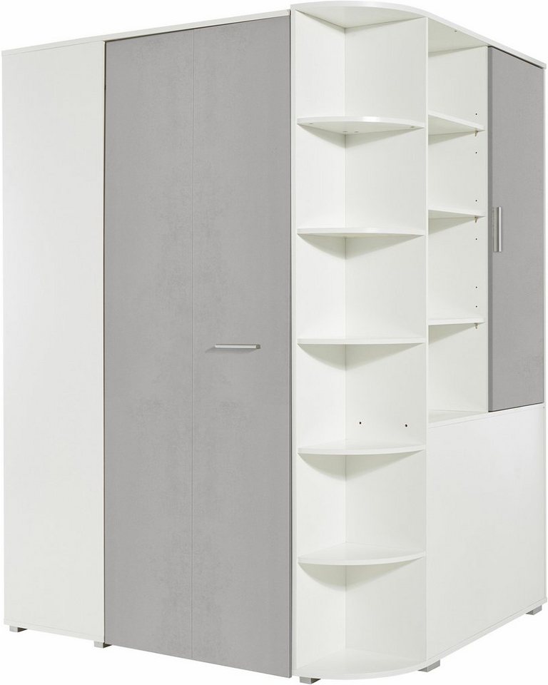 Wimex Eckkleiderschrank Joker begehbarer Kleiderschrank, Garderobe, Ecklösung von Wimex