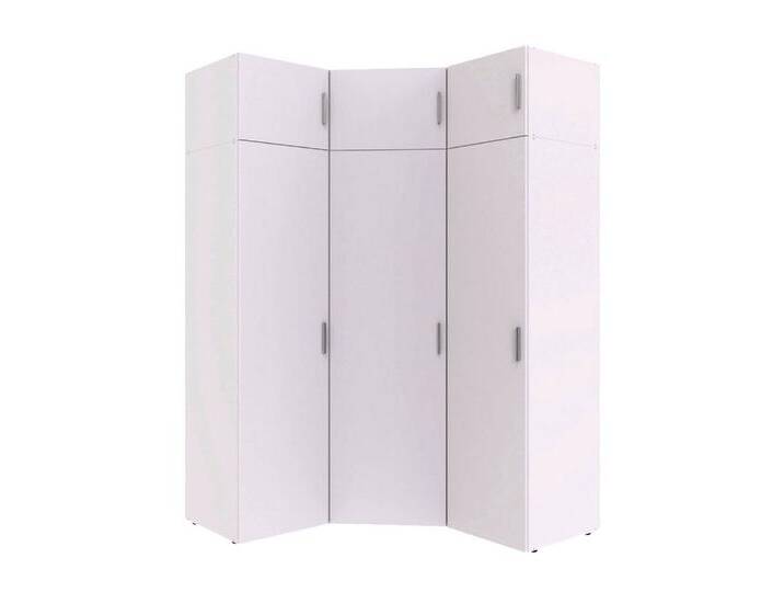 Wimex Eckschrank Müster (mit Eckschrank, mit 2 Schranke, mit 3 Aufsatzschränke, 6-St., moderne Optik, 1 Eckschrank von Wimex