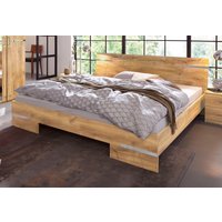 Wimex Futonbett "Anna, Bett Made in Germany" mit chromfarbenen Details im Kopf-und Fußteil, 3 Breiten zur Auswahl von Wimex