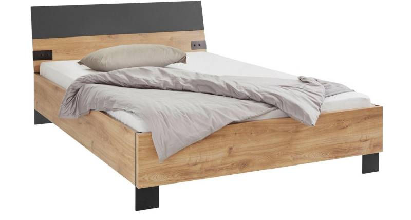 Wimex Futonbett Malmö, Bett Made in Germany, im beliebten Industrial look, 3 Breiten zur Auswahl von Wimex