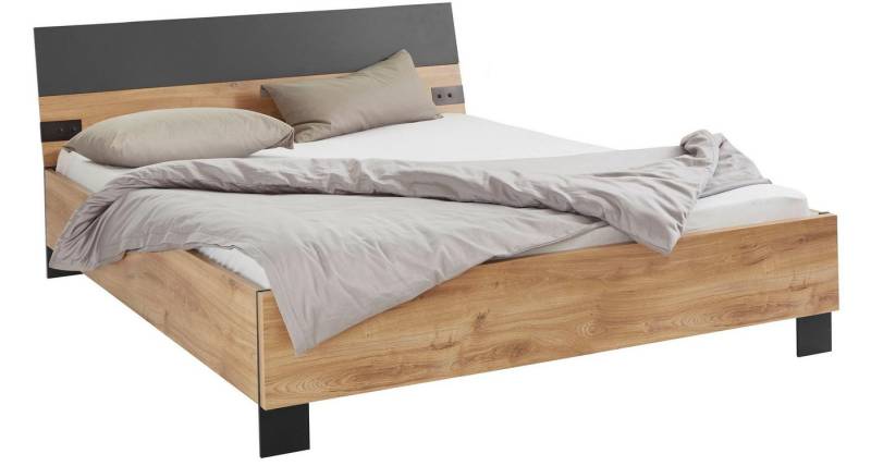Wimex Futonbett Malmö, Bett Made in Germany, im beliebten Industrial look, 3 Breiten zur Auswahl von Wimex