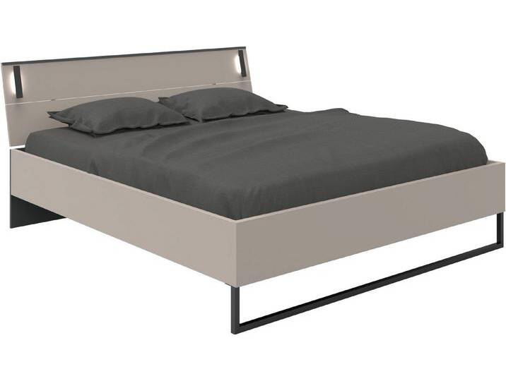 Wimex Futonbett Tilburg in verschiedenen Breiten erhältlich, inkl. LED Beleuchtung, Bett mit Metallkufe, grau schwarz Wimex Futonbett Tilburg in verschiedenen Breiten erhältlich, inkl. LED Beleuchtung, Bett mit Metallkufe, grau schwarz von Wimex