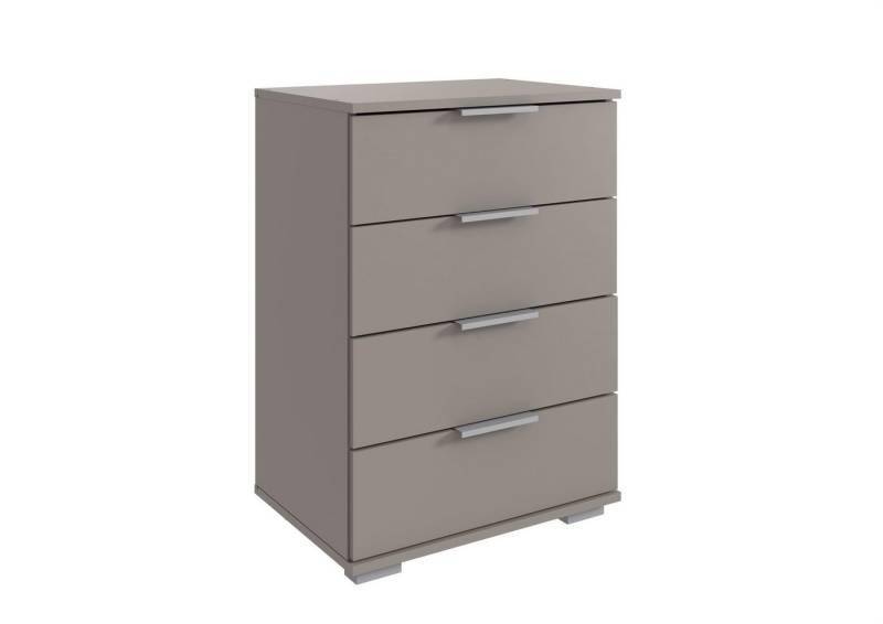 Wimex Hochkommode 4 Schubladen, in SAHARAGRAU - 52x74x38cm (BxHxT) von Wimex