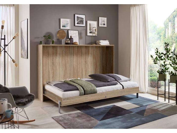 Wimex Klappbett in EICHE SAEGERAU-NACHBILDUNG (BxHxT: 212x134x43 cm) von Wimex