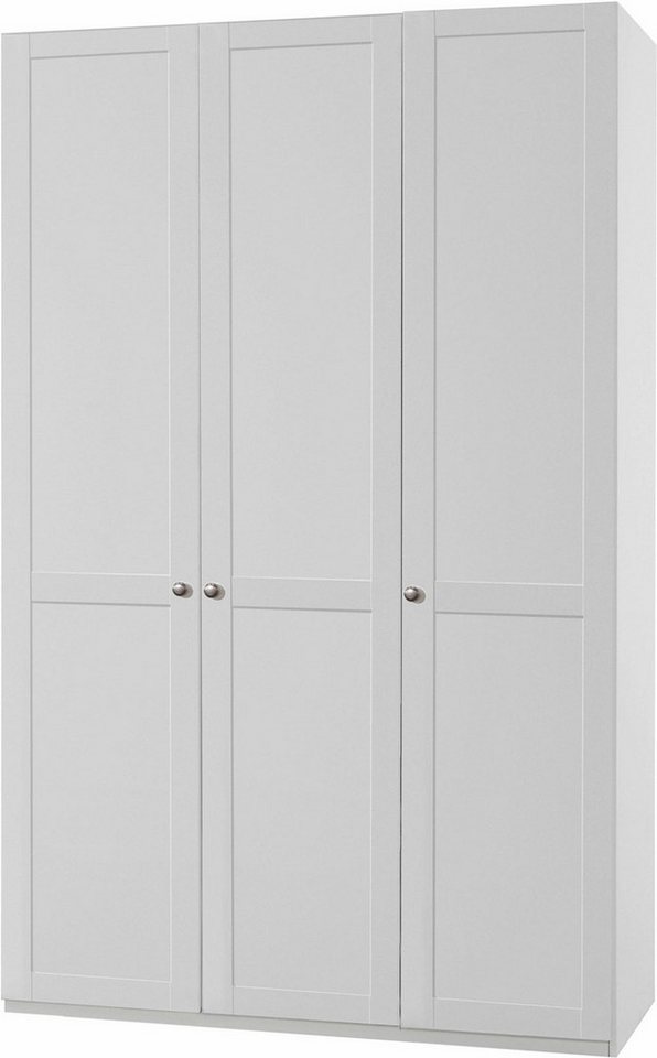 Wimex Kleiderschrank Level (mit Türen, mit Kleiderstangen, mit Einlegeböden, 1-St., moderne Optik, mit Metallgriffe) 135x58x236cm / 3-türig von Wimex
