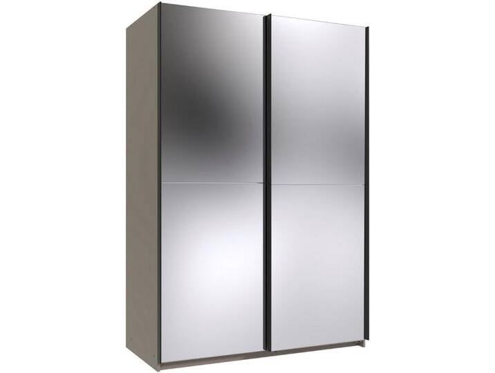 Wimex Kleiderschrank Mugano, B/T/H 135 oder 180/65/198cm, Made in Germany (wähle Deine Ausstattung: Basic oder Premium) 2 Schwebetüren mit oder ohne Spiegel von Wimex