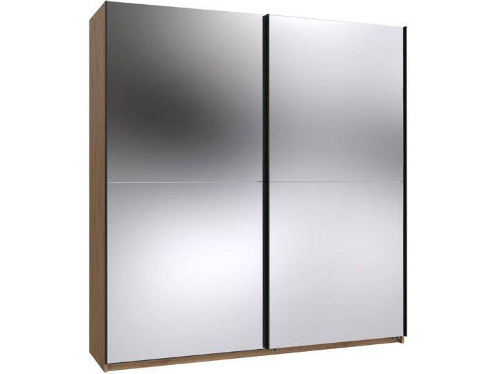 Wimex Kleiderschrank Mugano, B/T/H 135 oder 180/65/198cm, Made in Germany (wähle Deine Ausstattung: Basic oder Premium) 2 Schwebetüren mit oder ohne Spiegel von Wimex