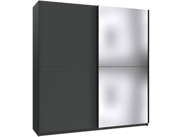 Wimex Kleiderschrank Mugano, B/T/H 135 oder 180/65/198cm, Made in Germany (wähle Deine Ausstattung: Basic oder Premium) 2 Schwebetüren mit oder ohne Spiegel von Wimex