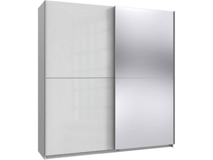 Wimex Kleiderschrank Mugano, B/T/H 135 oder 180/65/198cm, Made in Germany (wähle Deine Ausstattung: Basic oder Premium) 2 Schwebetüren mit oder ohne Spiegel von Wimex
