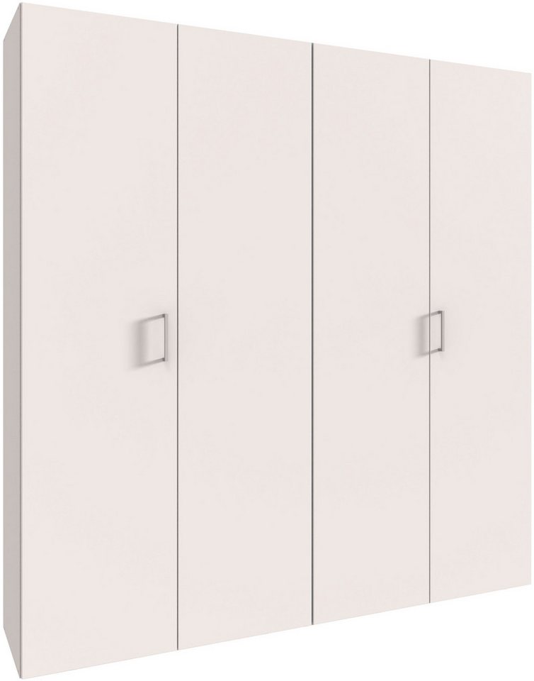 Wimex Kleiderschrank Mugano,in 8 Breiten,3 Höhen,2 Tiefen, viele Farben, Made in Germany (in Basic oder Premium Ausstattung) mit langen oder kurzen Griffen aus Metall, mit oder ohne Spiegel von Wimex