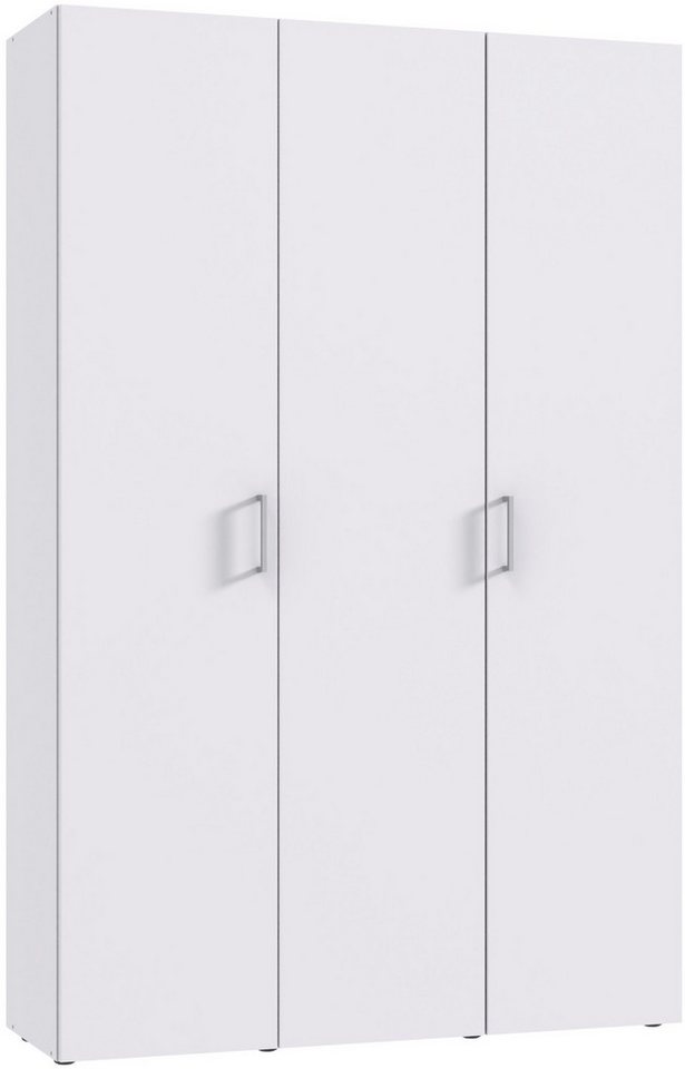Wimex Kleiderschrank Mugano,in 8 Breiten,3 Höhen,2 Tiefen, viele Farben, Made in Germany (in Basic oder Premium Ausstattung mit 2 weiteren Einlegeböden) mit langen oder kurzen Griffen aus Metall, mit oder ohne Spiegel von Wimex