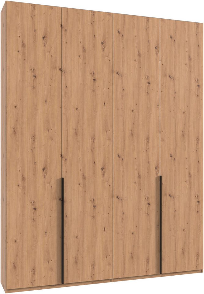 Wimex Kleiderschrank Mugano,in 8 Breiten,3 Höhen,2 Tiefen, viele Farben, Made in Germany (in Basic oder Premium Ausstattung) mit langen oder kurzen Griffen aus Metall, mit oder ohne Spiegel von Wimex