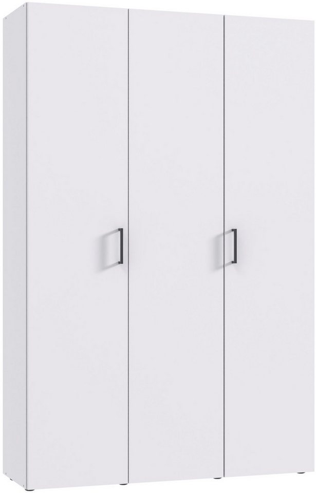 Wimex Kleiderschrank Mugano,in 8 Breiten,3 Höhen,2 Tiefen, viele Farben, Made in Germany (in Basic oder Premium Ausstattung mit 2 weiteren Einlegeböden) mit langen oder kurzen Griffen aus Metall, mit oder ohne Spiegel von Wimex