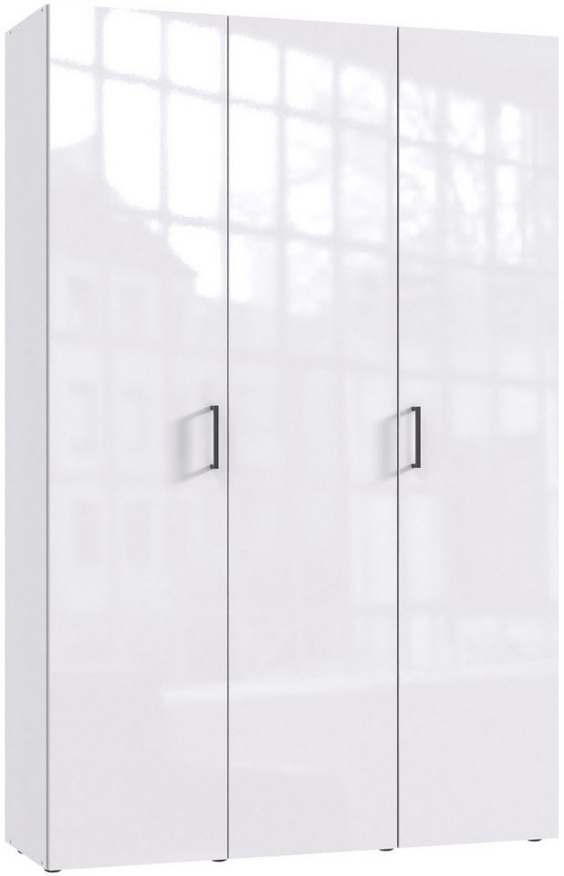 Wimex Kleiderschrank Mugano,in 8 Breiten,3 Höhen,2 Tiefen, viele Farben, Made in Germany (in Basic oder Premium Ausstattung) mit langen oder kurzen Griffen aus Metall, mit oder ohne Spiegel von Wimex