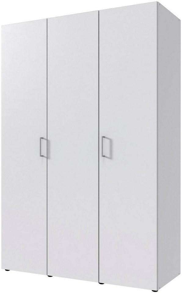 Wimex Kleiderschrank Mugano,in 8 Breiten,3 Höhen,2 Tiefen, viele Farben, Made in Germany (in Basic oder Premium Ausstattung mit 2 weiteren Einlegeböden) mit langen oder kurzen Griffen aus Metall, mit oder ohne Spiegel von Wimex