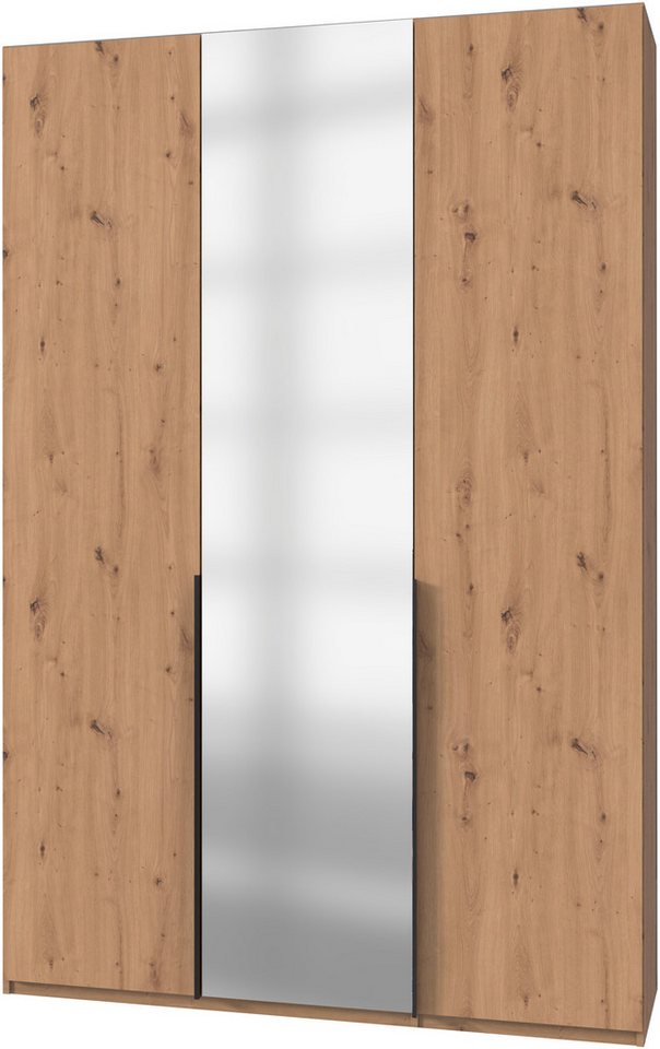 Wimex Kleiderschrank Mugano,in 8 Breiten,3 Höhen,2 Tiefen, viele Farben, Made in Germany (in Basic oder Premium Ausstattung mit 2 weiteren Einlegeböden) mit langen oder kurzen Griffen aus Metall, mit oder ohne Spiegel von Wimex