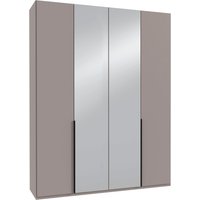 Wimex Kleiderschrank "Mugano,in 8 Breiten,3 Höhen,2 Tiefen, viele Farben, Made in Germany", (in Basic oder Premium Ausstattung mit 2 weiteren Einlegeböden), mit langen oder kurzen Griffen aus Metall, mit oder ohne Spiegel von Wimex
