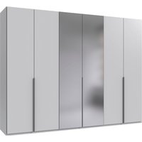 Wimex Kleiderschrank "Mugano,in 8 Breiten,3 Höhen,2 Tiefen, viele Farben, Made in Germany", (in Basic oder Premium Ausstattung mit 2 weiteren Einlegeböden), mit langen oder kurzen Griffen aus Metall, mit oder ohne Spiegel von Wimex