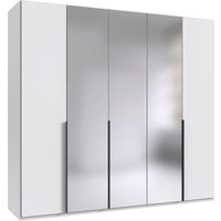 Wimex Kleiderschrank "Mugano,in 8 Breiten,3 Höhen,2 Tiefen, viele Farben, Made in Germany", (in Basic oder Premium Ausstattung mit 2 weiteren Einlegeböden), mit langen oder kurzen Griffen aus Metall, mit oder ohne Spiegel von Wimex