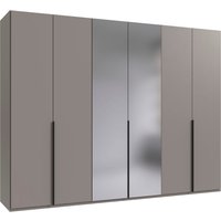Wimex Kleiderschrank "Mugano,in 8 Breiten,3 Höhen,2 Tiefen, viele Farben, Made in Germany", (in Basic oder Premium Ausstattung mit 2 weiteren Einlegeböden), mit langen oder kurzen Griffen aus Metall, mit oder ohne Spiegel von Wimex