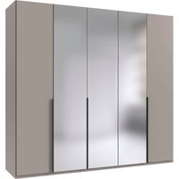 Wimex Kleiderschrank "Mugano,in 8 Breiten,3 Höhen,2 Tiefen, viele Farben, Made in Germany", (in Basic oder Premium Ausstattung mit 2 weiteren Einlegeböden), mit langen oder kurzen Griffen aus Metall, mit oder ohne Spiegel von Wimex