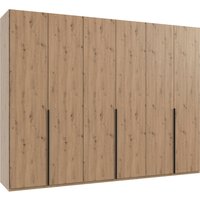 Wimex Kleiderschrank "Mugano,in 8 Breiten,3 Höhen,2 Tiefen, viele Farben, Made in Germany", (in Basic oder Premium Ausstattung mit 2 weiteren Einlegeböden), mit langen oder kurzen Griffen aus Metall, mit oder ohne Spiegel von Wimex