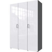 Wimex Kleiderschrank "Mugano,in 8 Breiten,3 Höhen,2 Tiefen, viele Farben, Made in Germany", (in Basic oder Premium Ausstattung mit 2 weiteren Einlegeböden), mit langen oder kurzen Griffen aus Metall, mit oder ohne Spiegel von Wimex