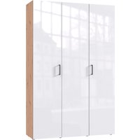 Wimex Kleiderschrank "Mugano,in 8 Breiten,3 Höhen,2 Tiefen, viele Farben, Made in Germany", (in Basic oder Premium Ausstattung mit 2 weiteren Einlegeböden), mit langen oder kurzen Griffen aus Metall, mit oder ohne Spiegel von Wimex