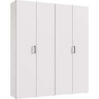 Wimex Kleiderschrank "Mugano,in 8 Breiten,3 Höhen,2 Tiefen, viele Farben, Made in Germany", (in Basic oder Premium Ausstattung mit 2 weiteren Einlegeböden), mit langen oder kurzen Griffen aus Metall, mit oder ohne Spiegel von Wimex