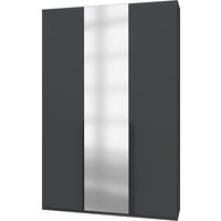 Wimex Kleiderschrank "Mugano,in 8 Breiten,3 Höhen,2 Tiefen, viele Farben, Made in Germany", (in Basic oder Premium Ausstattung mit 2 weiteren Einlegeböden), mit langen oder kurzen Griffen aus Metall, mit oder ohne Spiegel von Wimex