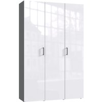 Wimex Kleiderschrank "Mugano,in 8 Breiten,3 Höhen,2 Tiefen, viele Farben, Made in Germany", (in Basic oder Premium Ausstattung mit 2 weiteren Einlegeböden), mit langen oder kurzen Griffen aus Metall, mit oder ohne Spiegel von Wimex