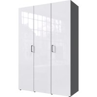 Wimex Kleiderschrank "Mugano,in 8 Breiten,3 Höhen,2 Tiefen, viele Farben, Made in Germany", (in Basic oder Premium Ausstattung mit 2 weiteren Einlegeböden), mit langen oder kurzen Griffen aus Metall, mit oder ohne Spiegel von Wimex