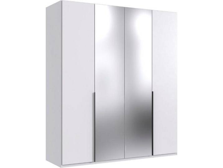 Wimex Kleiderschrank Mugano,in 8 Breiten,3 Höhen,2 Tiefen, viele Farben, Made in Germany (in Basic oder Premium Ausstattung mit 2 weiteren Einlegeböden) mit langen oder kurzen Griffen aus Metall von Wimex