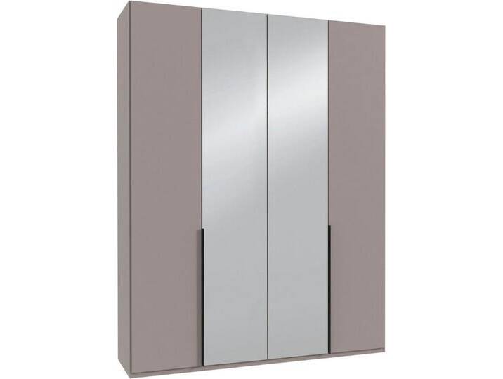 Wimex Kleiderschrank Mugano,in 8 Breiten,3 Höhen,2 Tiefen, viele Farben, Made in Germany (in Basic oder Premium Ausstattung mit 2 weiteren Einlegeböden) mit langen oder kurzen Griffen aus Metall von Wimex