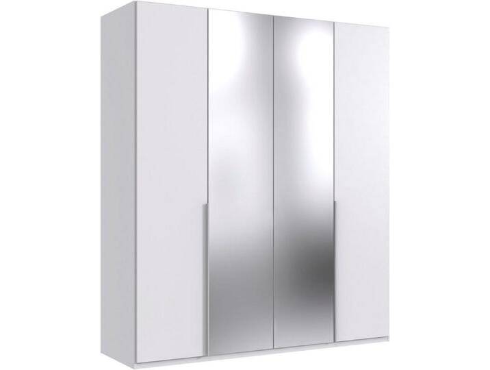 Wimex Kleiderschrank Mugano,in 8 Breiten,3 Höhen,2 Tiefen, viele Farben, Made in Germany (in Basic oder Premium Ausstattung mit 2 weiteren Einlegeböden) mit langen oder kurzen Griffen aus Metall von Wimex