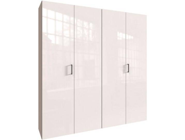Wimex Kleiderschrank Mugano,in 8 Breiten,3 Höhen,2 Tiefen, viele Farben, Made in Germany (in Basic oder Premium Ausstattung mit 2 weiteren Einlegeböden) mit langen oder kurzen Griffen aus Metall von Wimex