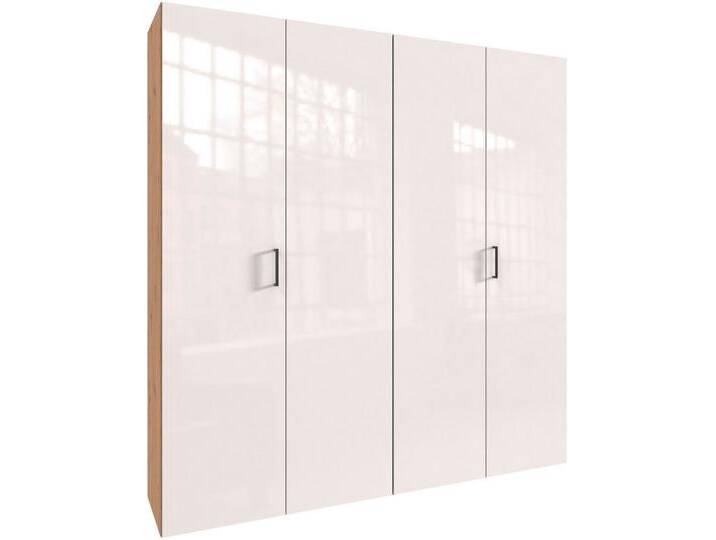 Wimex Kleiderschrank Mugano,in 8 Breiten,3 Höhen,2 Tiefen, viele Farben, Made in Germany (in Basic oder Premium Ausstattung mit 2 weiteren Einlegeböden) mit langen oder kurzen Griffen aus Metall von Wimex