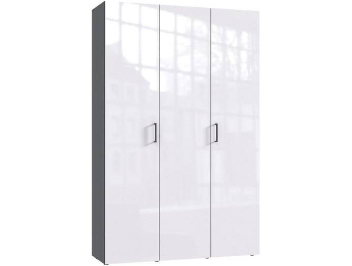 Wimex Kleiderschrank Mugano,in 8 Breiten,3 Höhen,2 Tiefen, viele Farben, Made in Germany (in Basic oder Premium Ausstattung mit 2 weiteren Einlegeböden) mit langen oder kurzen Griffen aus Metall von Wimex