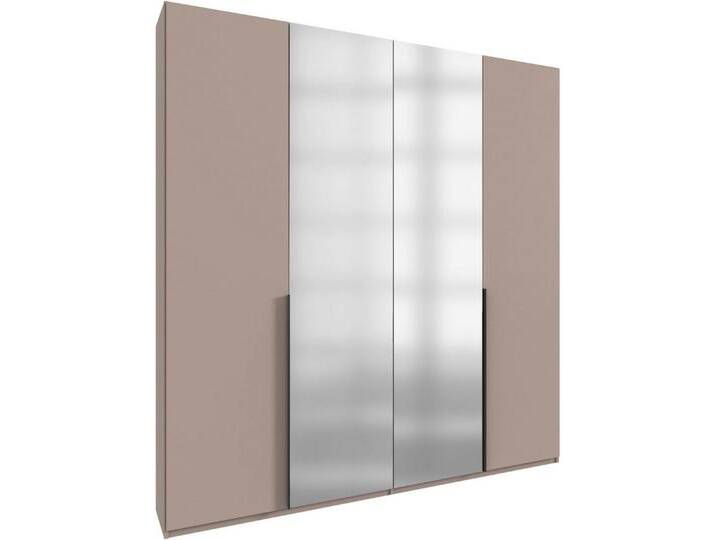 Wimex Kleiderschrank Mugano,in 8 Breiten,3 Höhen,2 Tiefen, viele Farben, Made in Germany (in Basic oder Premium Ausstattung mit 2 weiteren Einlegeböden) mit langen oder kurzen Griffen aus Metall von Wimex