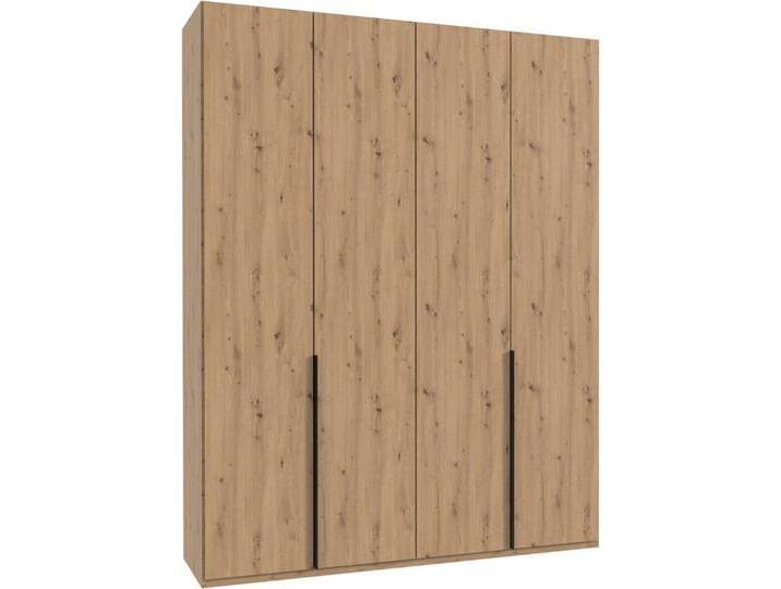 Wimex Kleiderschrank Mugano,in 8 Breiten,3 Höhen,2 Tiefen, viele Farben, Made in Germany (in Basic oder Premium Ausstattung mit 2 weiteren Einlegeböden) mit langen oder kurzen Griffen aus Metall von Wimex