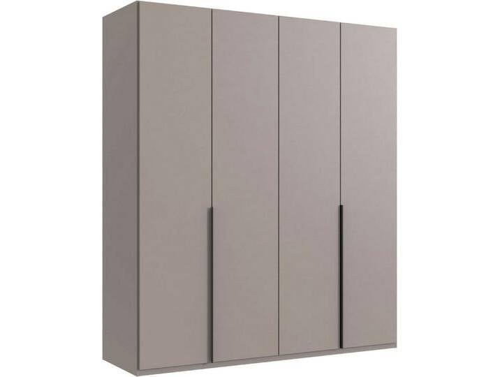 Wimex Kleiderschrank Mugano,in 8 Breiten,3 Höhen,2 Tiefen, viele Farben, Made in Germany (in Basic oder Premium Ausstattung mit 2 weiteren Einlegeböden) mit langen oder kurzen Griffen aus Metall von Wimex