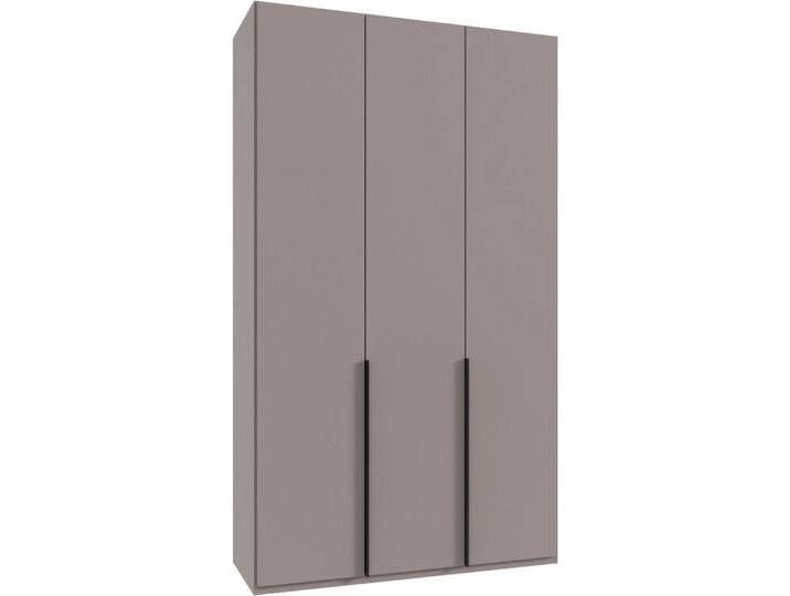 Wimex Kleiderschrank Mugano,in 8 Breiten,3 Höhen,2 Tiefen, viele Farben, Made in Germany (in Basic oder Premium Ausstattung mit 2 weiteren Einlegeböden) mit langen oder kurzen Griffen aus Metall von Wimex