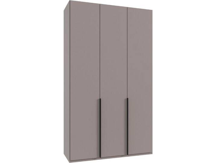 Wimex Kleiderschrank Mugano,in 8 Breiten,3 Höhen,2 Tiefen, viele Farben, Made in Germany (in Basic oder Premium Ausstattung mit 2 weiteren Einlegeböden) mit langen oder kurzen Griffen aus Metall von Wimex