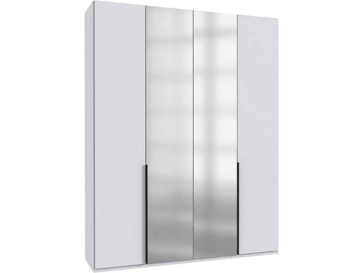 Wimex Kleiderschrank Mugano,in 8 Breiten,3 Höhen,2 Tiefen, viele Farben, Made in Germany (in Basic oder Premium Ausstattung mit 2 weiteren Einlegeböden) mit langen oder kurzen Griffen aus Metall von Wimex
